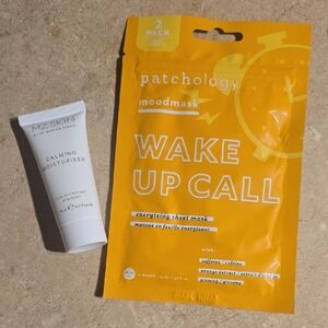 Patchology Wake Up Call Mask and MZ Skin Moisturiser Set